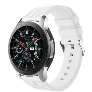 4wrist Silikonový řemínek pro Samsung Galaxy Watch - Bílý 22 mm
