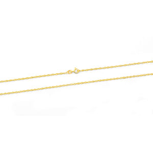 Beneto Exclusive Půvabný zlatý řetízek Lambáda AUS0006-G 42 cm