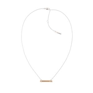 Calvin Klein Elegantní bicolor náhrdelník Elongated Linear 35000014