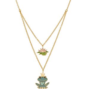 Disney Dvojitý pozlacený náhrdelník Žabí princ NS00047YZCL-157.CS
