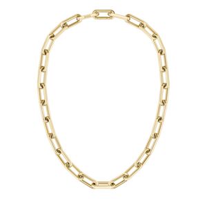 Hugo Boss Masivní pozlacený náhrdelník z oceli Halia 1580578