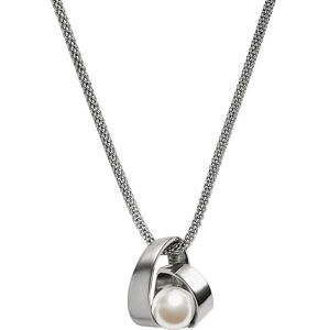 Skagen Dámský ocelový náhrdelník s perlou SKJ0749040